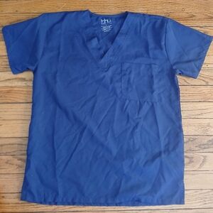 Beverly Hills Uniform BHU - Women's Navy Blue Uniform Medium Scrub Top